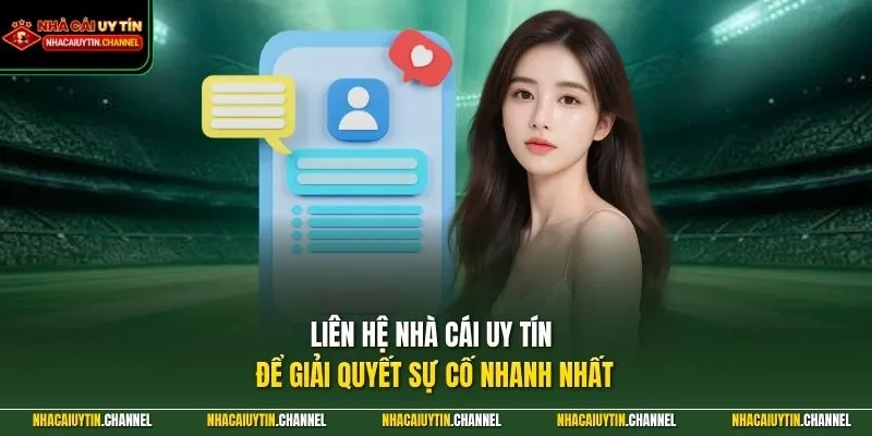 Liên hệ 1 Liên hệ Nhà Cái Uy Tín để giải quyết sự cố nhanh nhất